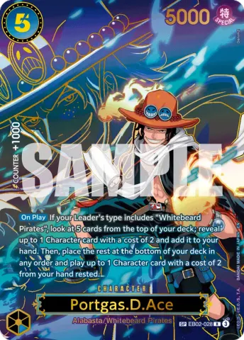 Portgas.D.Ace - EB02-028 (SP) · 028