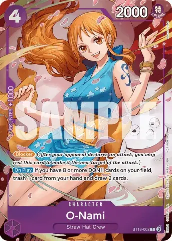 O-Nami - ST18-002 · 002