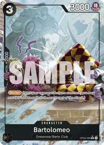 Bartolomeo (OP04-089) (Full Art) · 089