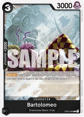 Bartolomeo (OP04-089) (Reprint) · 089