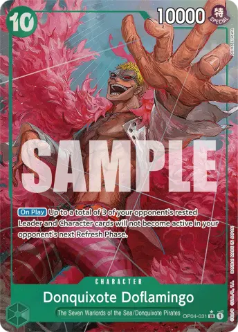 Donquixote Doflamingo (Alternate Art) · 031
