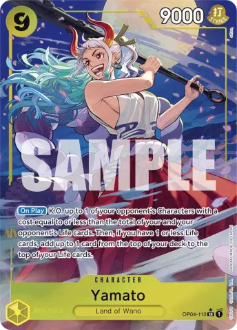 Yamato (OP04-112) (Alternate Art) · 112