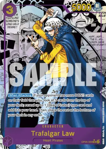 Trafalgar Law (OP05-069) (Manga) · 069
