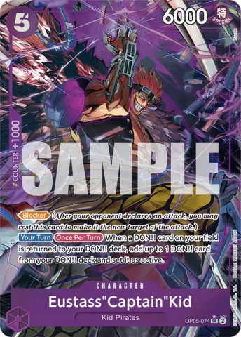 Eustass"Captain"Kid (OP05-074) (Alternate Art) · 074