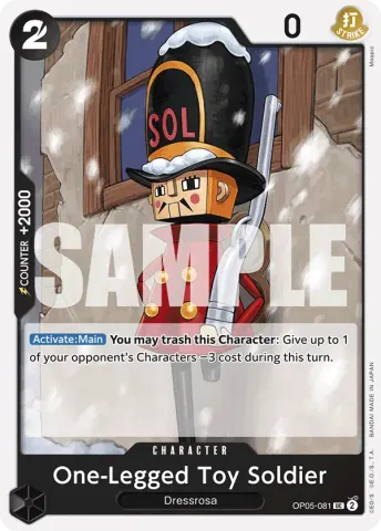 One-Legged Toy Soldier (Reprint) · 081