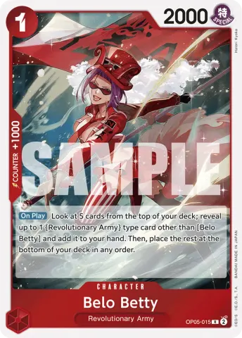 Belo Betty (OP05-015) (Reprint) · 015