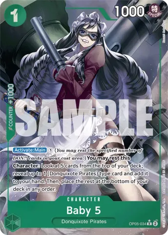 Baby 5 (OP05-034) (Full Art) · 034