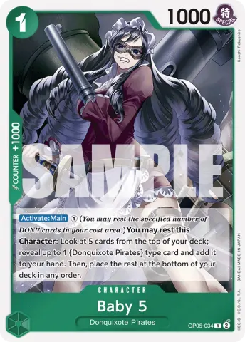 Baby 5 (OP05-034) (Reprint) · 034