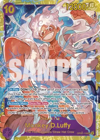 Monkey.D.Luffy (OP05-119) (Reprint) · 119