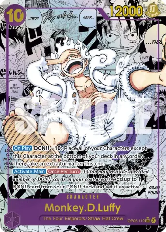 Monkey.D.Luffy (OP05-119) (Manga) · 119
