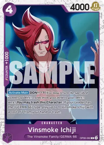 Vinsmoke Ichiji (OP06-060) (Jolly Roger Foil) · 060