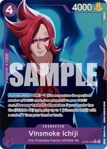 Vinsmoke Ichiji (OP06-060) (Full Art) · 060
