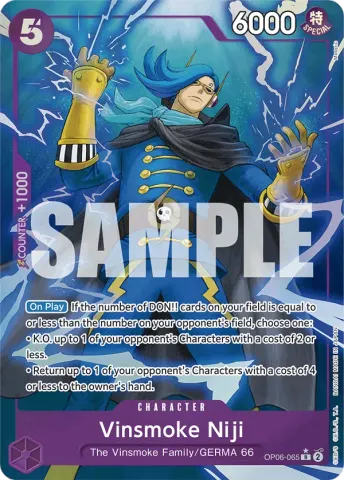 Vinsmoke Niji (OP06-065) (Full Art) · 065