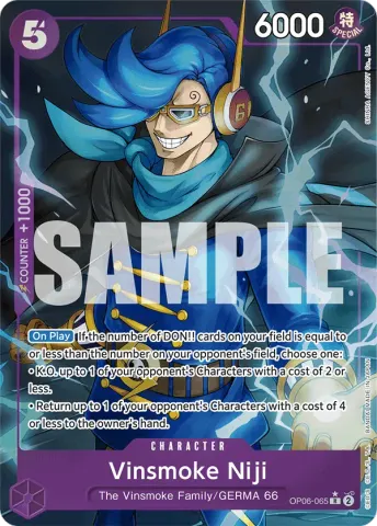 Vinsmoke Niji (OP06-065) (Alternate Art) · 065