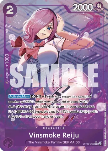 Vinsmoke Reiju (OP06-068) (Full Art) · 068