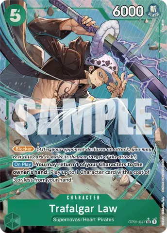 Trafalgar Law (OP01-047) (Alternate Art) · 047