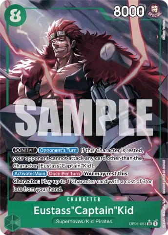 Eustass"Captain"Kid (OP01-051) (Alternate Art) · 051