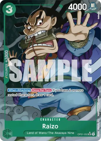 Raizo (Full Art) · 052