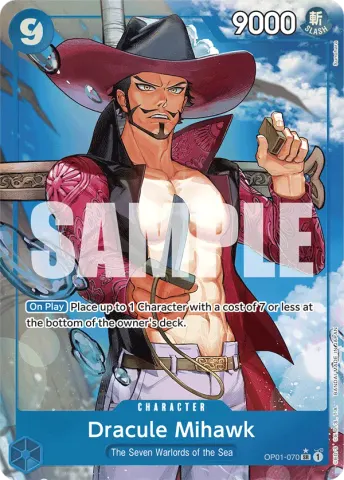 Dracule Mihawk (OP01-070) (Alternate Art) · 070