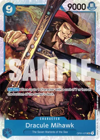 Dracule Mihawk (OP01-070) (Reprint) · 070
