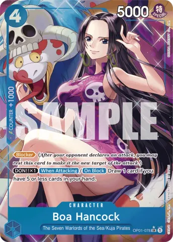 Boa Hancock (OP01-078) (Alternate Art) · 078