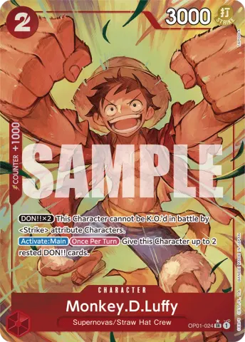 Monkey.D.Luffy (OP01-024) (Alternate Art) · 024