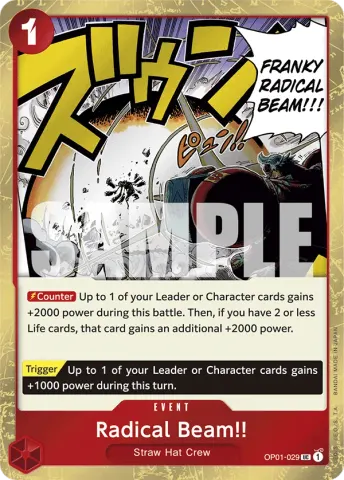 Radical Beam!! (Jolly Roger Foil) · 029
