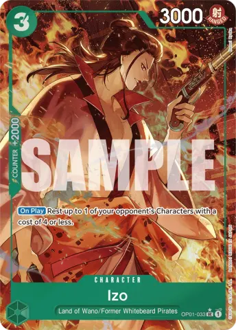 Izo (OP01-033) (Alternate Art) · 033