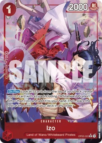 Izo (OP03-003) (Alternate Art) · 003