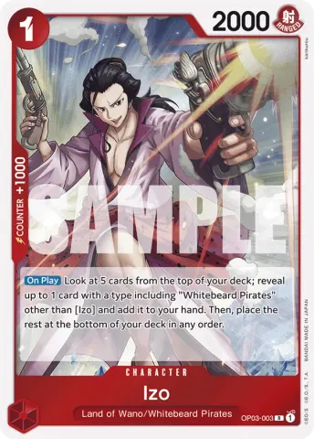Izo (OP03-003) (Reprint) · 003