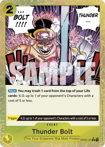 Thunder Bolt (Textured Foil) · 121