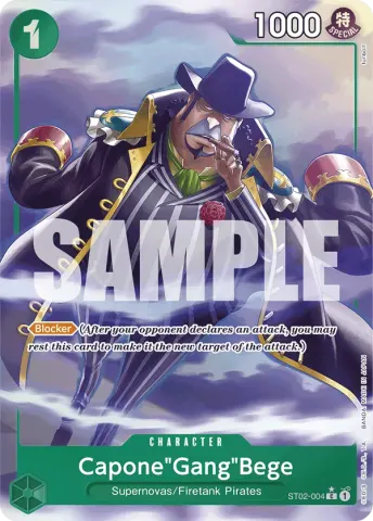 Capone"Gang"Bege (ST02-004) (Alternate Art) · 004