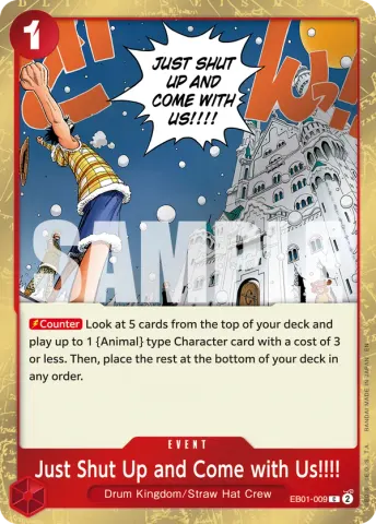 Just Shut Up and Come with Us!!!! (Pirate Foil) · 009