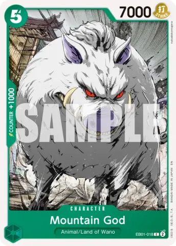 Mountain God (Pirate Foil) · 018