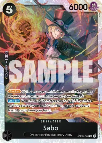 Sabo - OP04-083 (Reprint) · 083