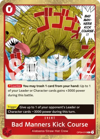 Bad Manners Kick Course (Reprint) · 016