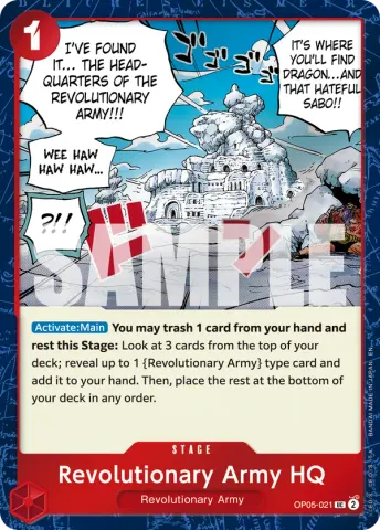 Revolutionary Army HQ (Pirate Foil) · 021