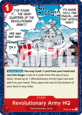 Revolutionary Army HQ (Reprint) · 021