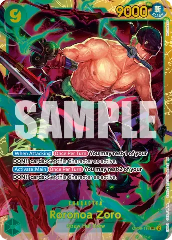 Roronoa Zoro - OP06-118 (Reprint) · 118