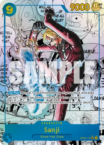 Sanji - OP06-119 (Manga) · 119