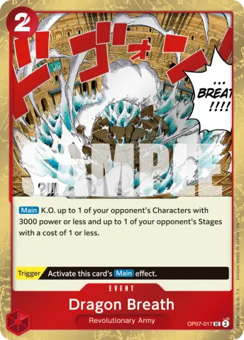 Dragon Breath (Pirate Foil) · 017