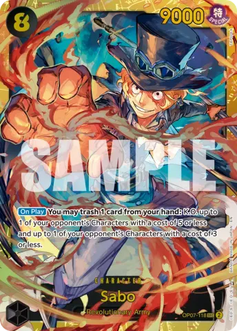 Sabo - OP07-118 (Reprint) · 118