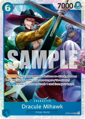 Dracule Mihawk - OP09-048 (Reprint) · 048
