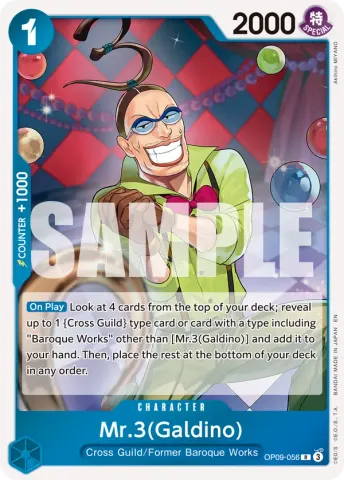 Mr.3(Galdino) - OP09-056 (Reprint) · 056