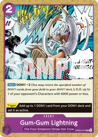 Gum-Gum Lightning (Reprint) · 077