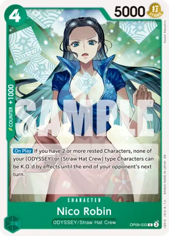 Nico Robin - OP09-033 (Reprint) · 033