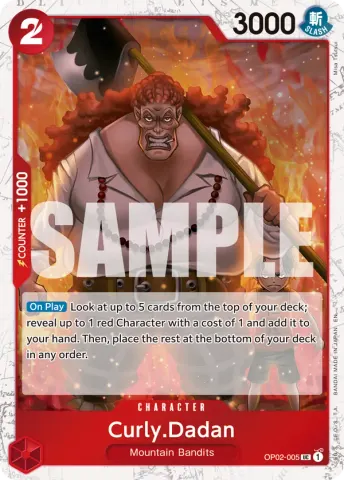 Curly.Dadan (Pirate Foil) · 005