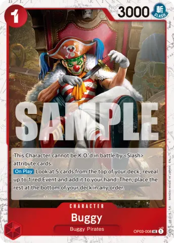 Buggy - OP03-008 (Pirate Foil) · 008