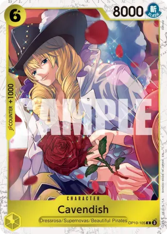 Cavendish - OP10-105 (Pirate Foil) · 105