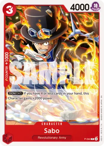Sabo - P-044 (Reprint) · 044
